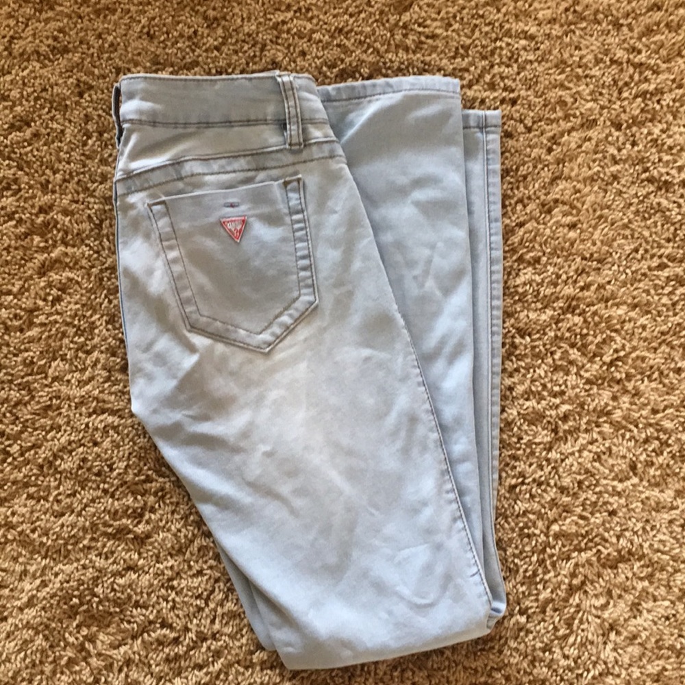 Guess low rise power skinny